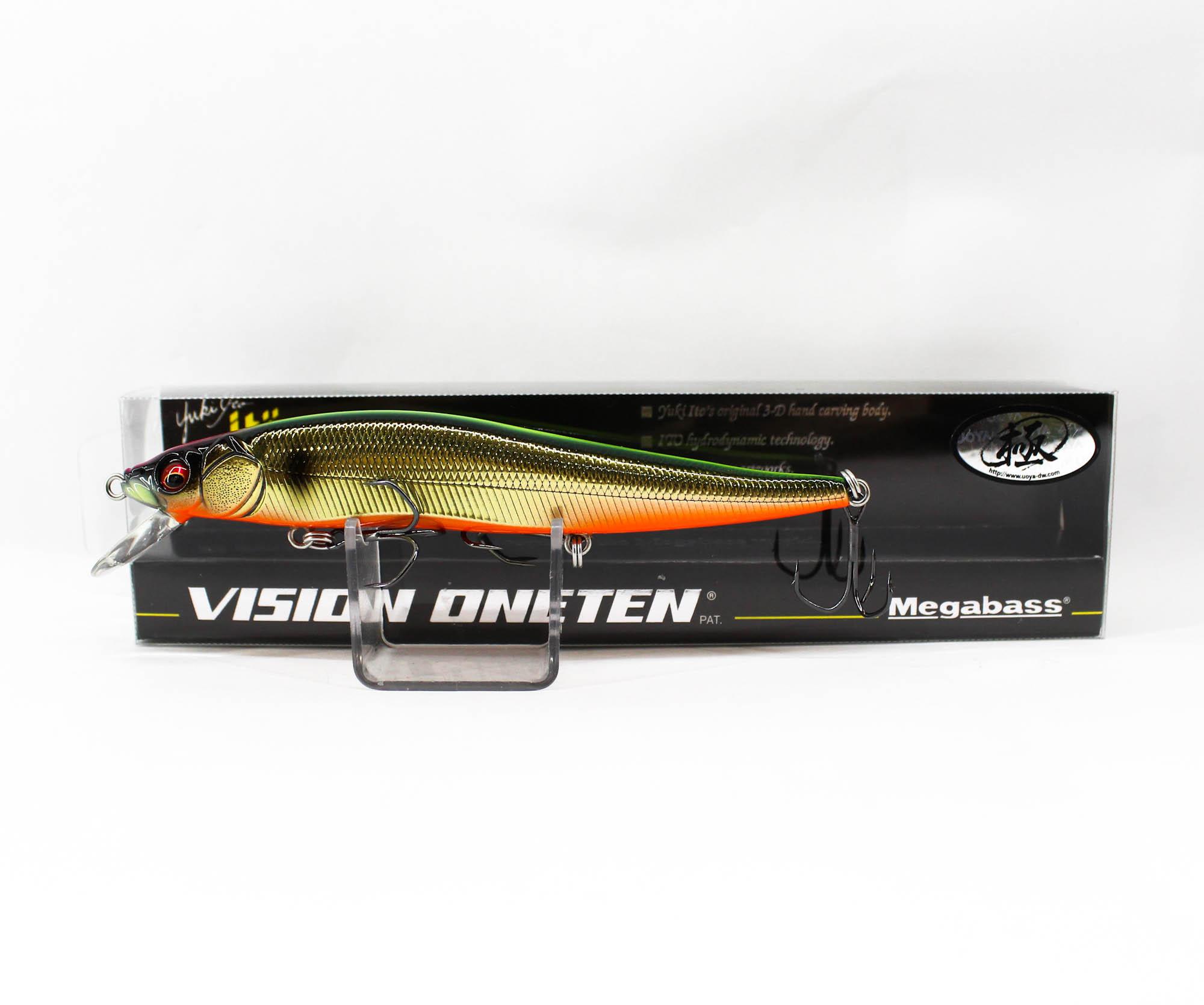 

Megabass Vision 110 Oneten Regular Медленно плавающая приманка Видимое золото (1973)