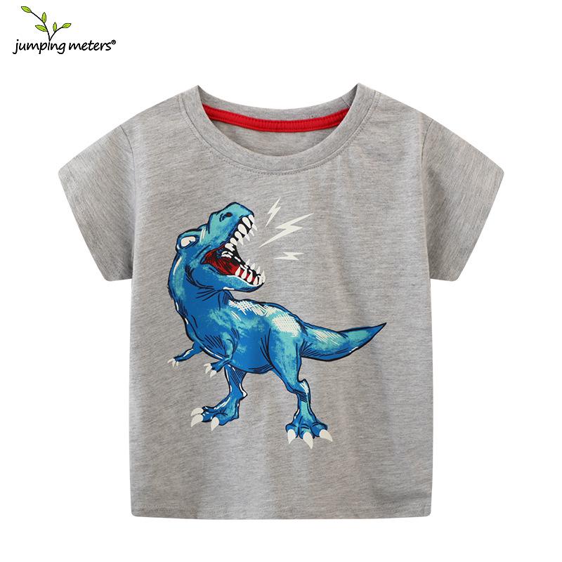 New Boys Cartoon Summer Short Sleeve T-Shirts - European & American Styles 5T / 110-120 CM
