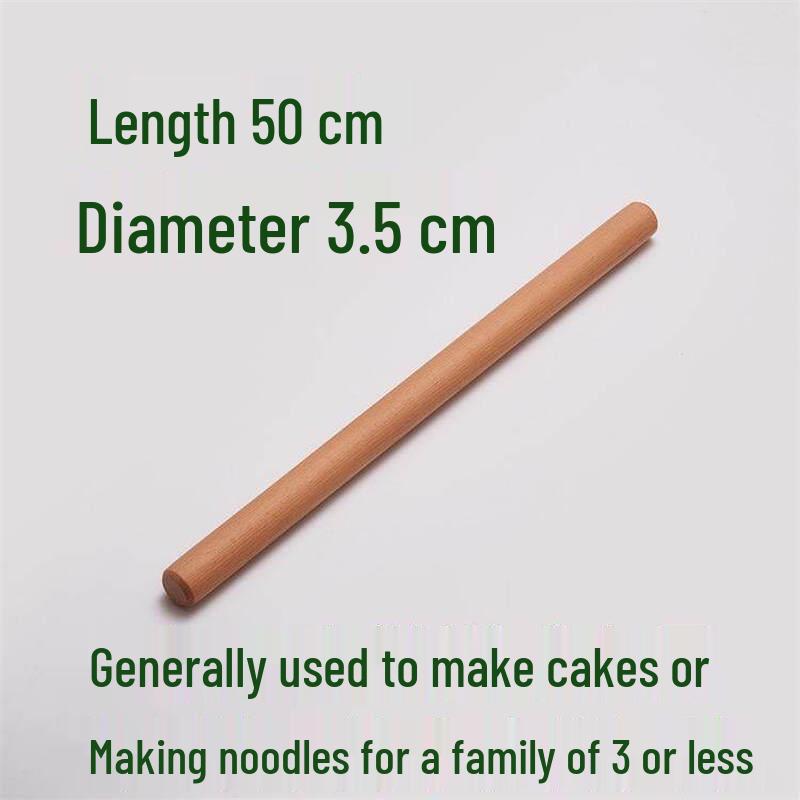 

Yuzhuxun Beechwood Rolling Pin & Glass Kneading Mat Set