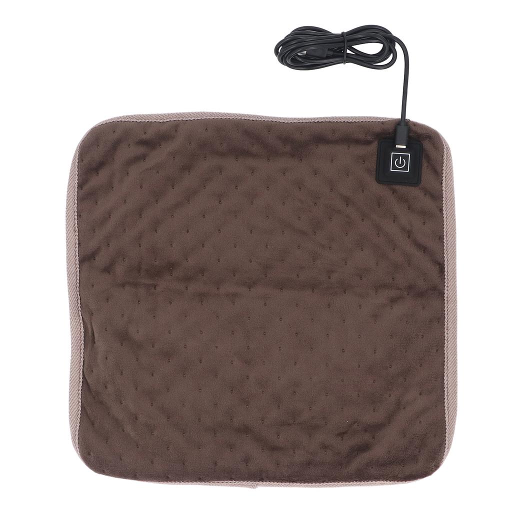 Heated Blanket Electric Throw USB 5W Soft Synthetic Fiber 3 Gear Electric Heating Blanket with 5ft