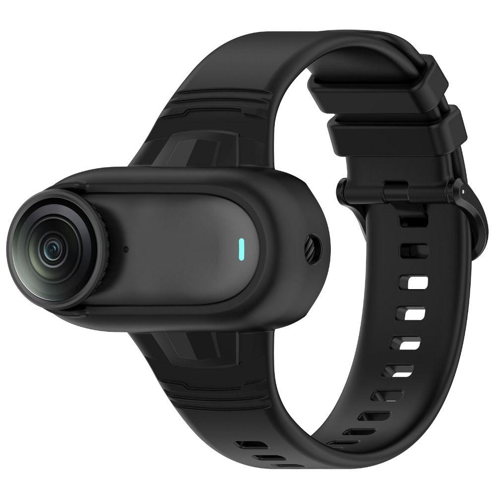Silicone Hand Wristband Adjustable Replacement Wrist Strap Anti-Drop Camera Mount for Insta360 GO3S/GO3/GO2 Cover