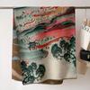 Dunhuang Oil Painting Autumn and Winter Thickened Scarf Travel Outside Shawl Windproof and Cold Jacquard High-end Scarf Shawl Neck Protection