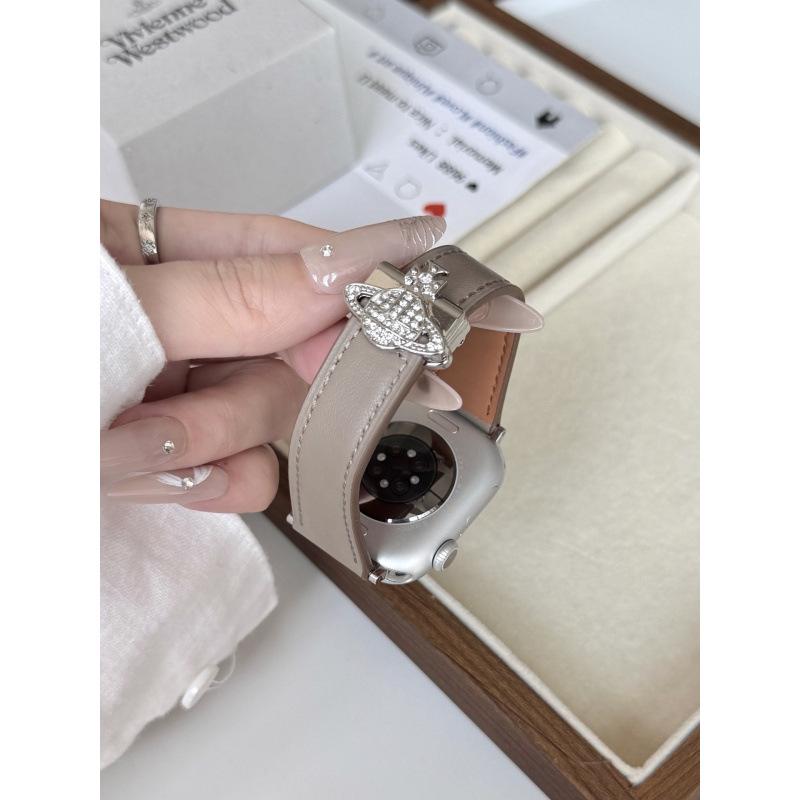 Empress Dowager Magnetic Leather Band for Apple iWatch S10 9876SE – Premium Women's Strap