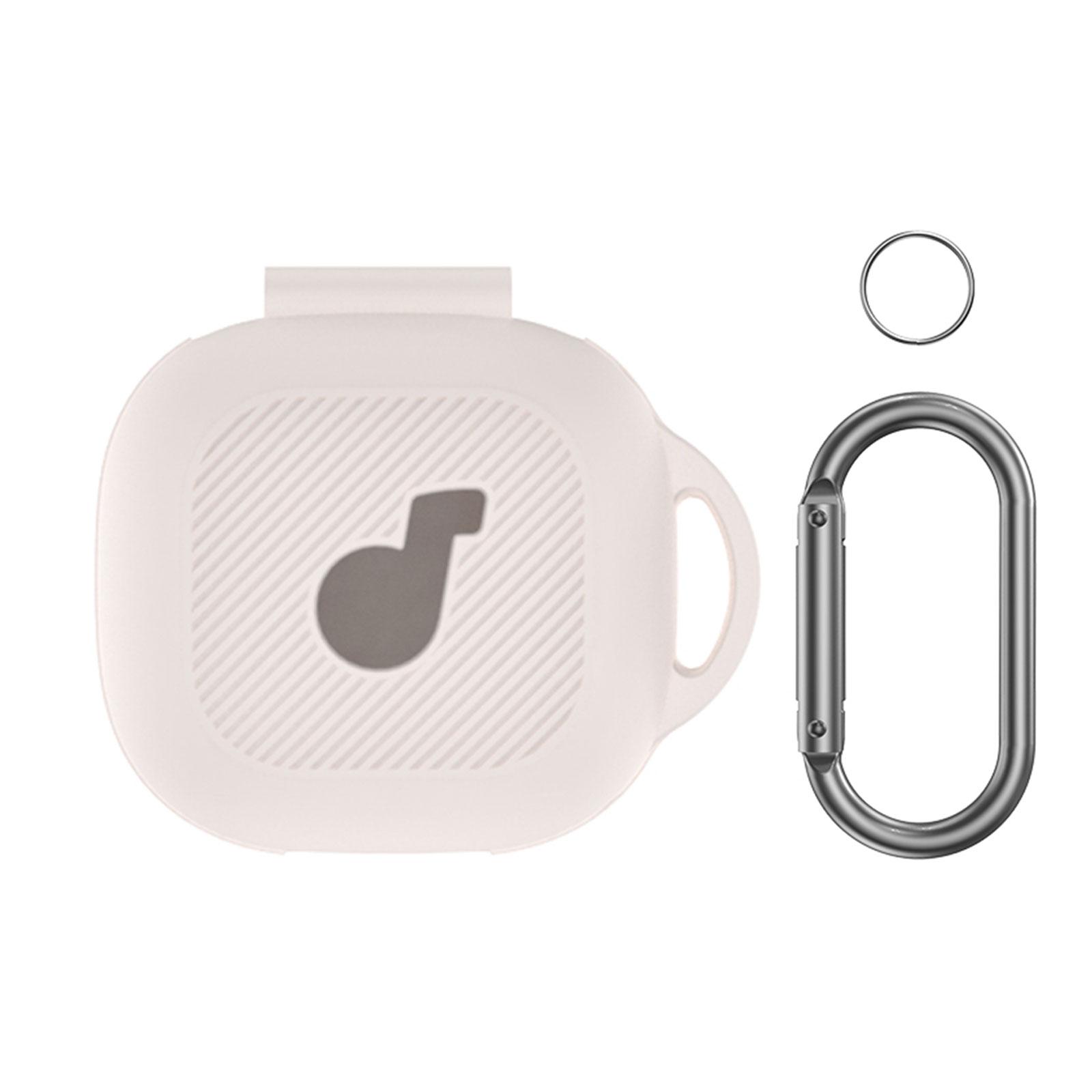 

Чехол для беспроводных наушников, резиновый мягкий чехол для наушников, резиновый чехол для наушников, подходит для наушников P40i бежевый