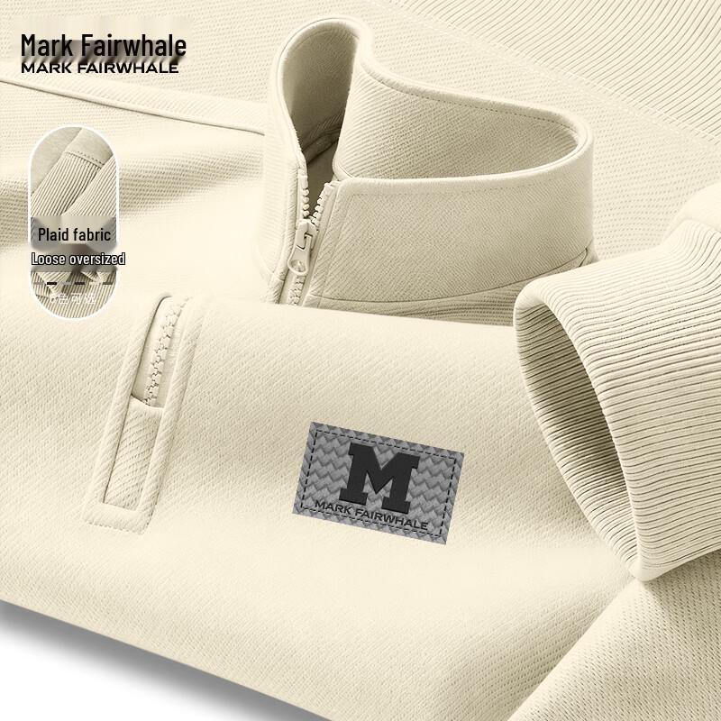 Mark Fairwhale Men's Heavyweight Mock Neck Sweatshirt