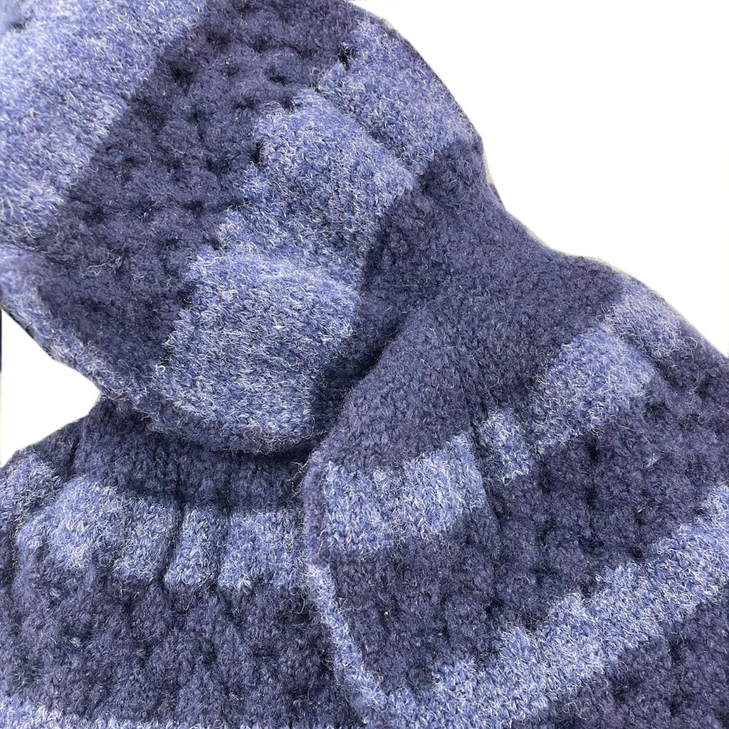 TERAICHI Wkładka na szyję Mały szalik na szyję z siateczkową obwódką Mini szalik dla kobiet Cieplejszy, Cieplejszy, Szalik, Wzór krzyżowy, (Beżowy)