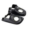 Pair Front Right & Left Bumper Fog Lamp Cover Bezels For Dodge Charger 2012-2014