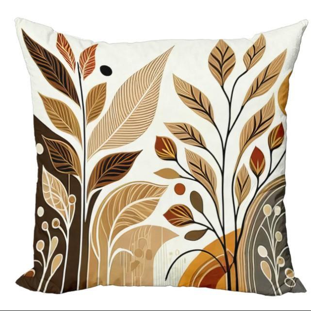 

Богемная абстрактная наволочка Закат Восход Линия Современное искусство Минималистичная Гостиная Диван Эркер Подушка 45 * 45Cm