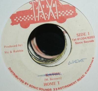 7inch Record HOME T - Kathy None Taxi 1984 Jamaica Reggae, Ska & Dub