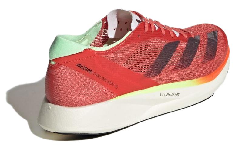 adidas Adizero Takumi Sen 10 Gebraucht Scarlet Aurora Met. Leuchtendes Rot IG8201