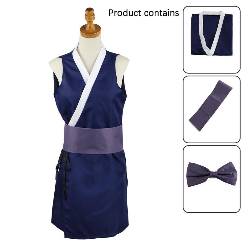 Demon Slayer Uzui Tengen Halloween Cos Skirt Set For Women High Quality And Breathable