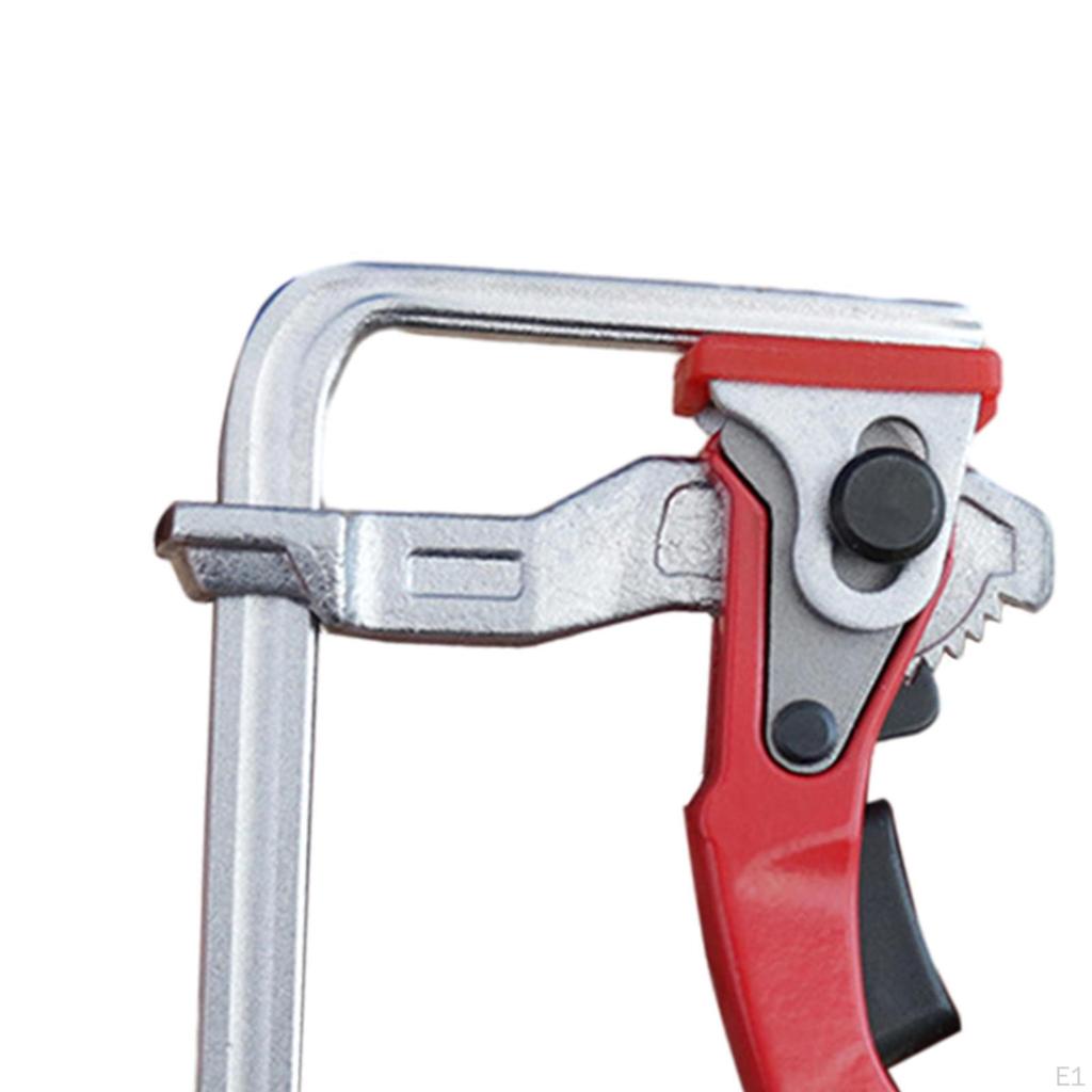 Clamp Ratchet Strong Tension Woodworking Tool Heavy Duty Multi Angle Quick
