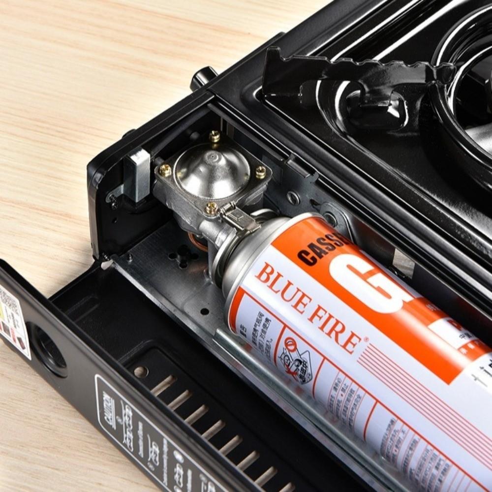 Automatic Ignition Portable Burner Safety Lock Cooking Stove Large Firepower Outdoor Stove  Hiking