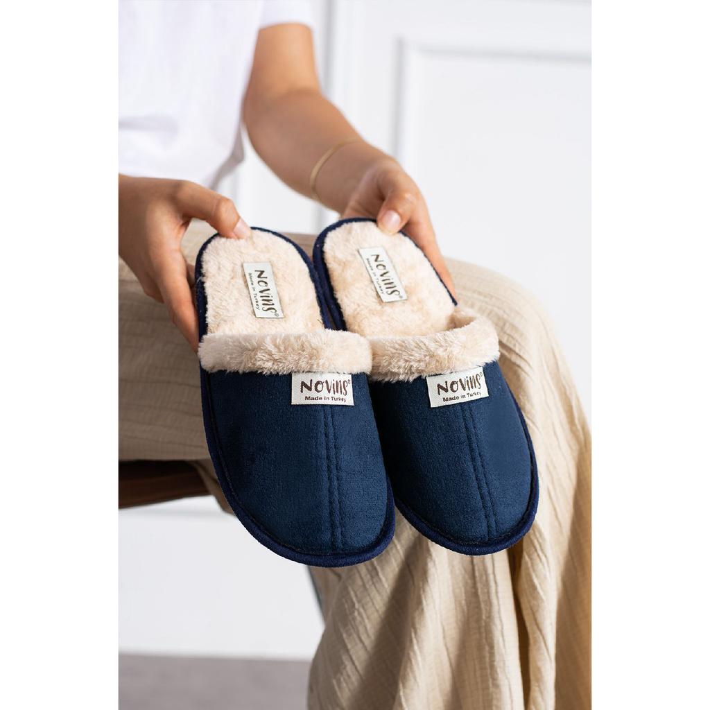 Unisex Soft Sole Fluffy Warm Lined Home Garden Bundle Dowry Slippers