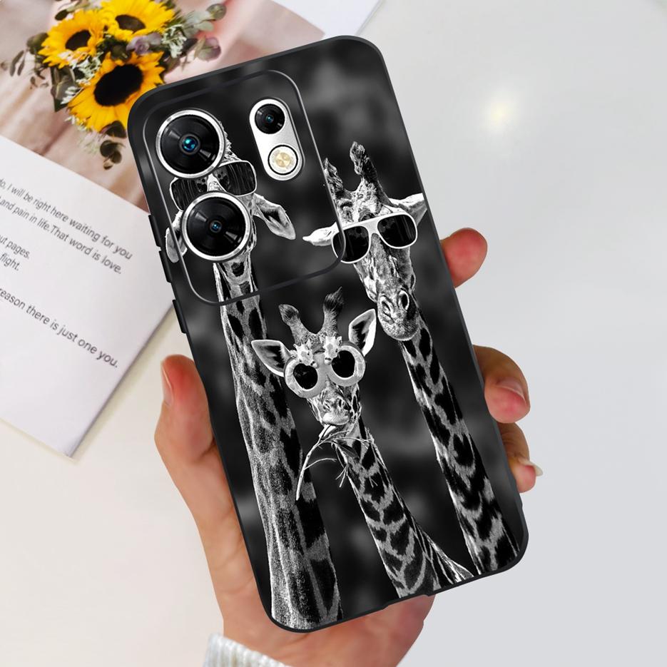For Infinix Zero 30 4G Case X6731B Cute Cat Butterfly Cover Soft Silicone TPU Phone Case For Infinix Zero 30 5G Zero30 4G Fundas
