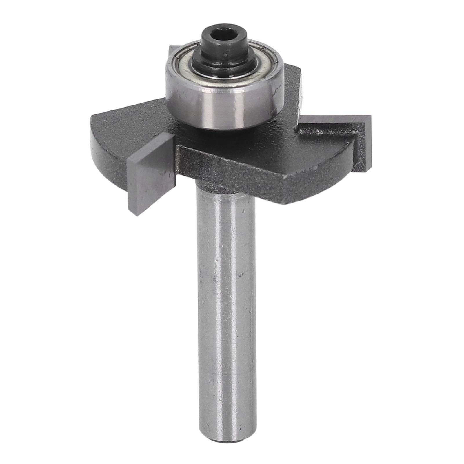 

T Slot Router Bit 3 Flute 1 4in Shank Slot Cutter Router Bit for Plywood Grooving Folding