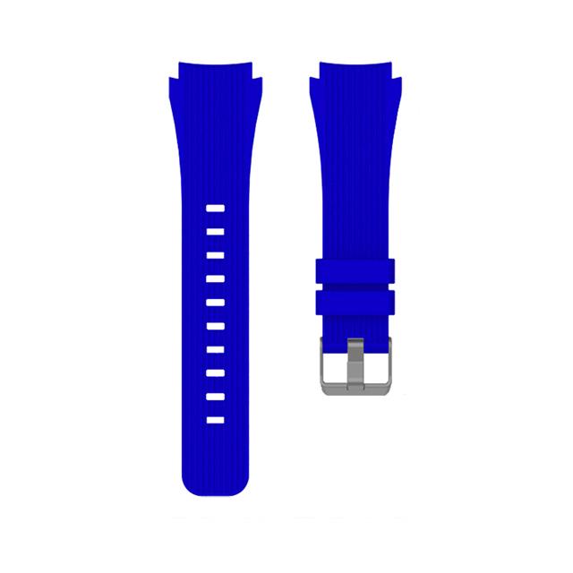 Classic 22mm Silicone Band for Samsung Watch 3/Gear S3 Frontier/Huawei Watch 3/3 Pro/GT/2 Sports Wristband for Amazfit GTR/Stratos/Pace