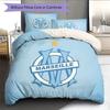 OM team Bedding Quilt Set Quilt Cover Pillowcase Home Decoration Birthday Gift (1 * duvet cover + 2 * pillowcase, without core)