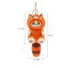 Creative Cute Cartoon Cat Keychain Pendant Cross-Dressing Doll Backpack Decoration Stuffed Animals Plush Playthings Keychains kid Presents