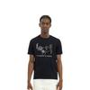 UNIQLO Printed Character Crew Neck Cotton T-Shirt Unisex tops Black 448582-09