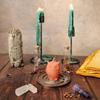 Hecate Magic Mall Owl Shaped Soy Wax Ritual Candle | Ullu Spell Candle for Invoke Wisdom,Clarity & Magical Guidance,Empower Spiritual Practice, H