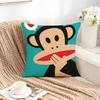 Bigmouth P-Paul  F-Frank-PF Pillow Case Square Double-Sided Sofa Cushion Cover Bedroom Bedside Pillow
