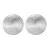Mosquito Coil Disc Brushed Matte Ball Stud Earrings Women's Earrings High-end Temperament Versatile Personalized Earrings Jewelry