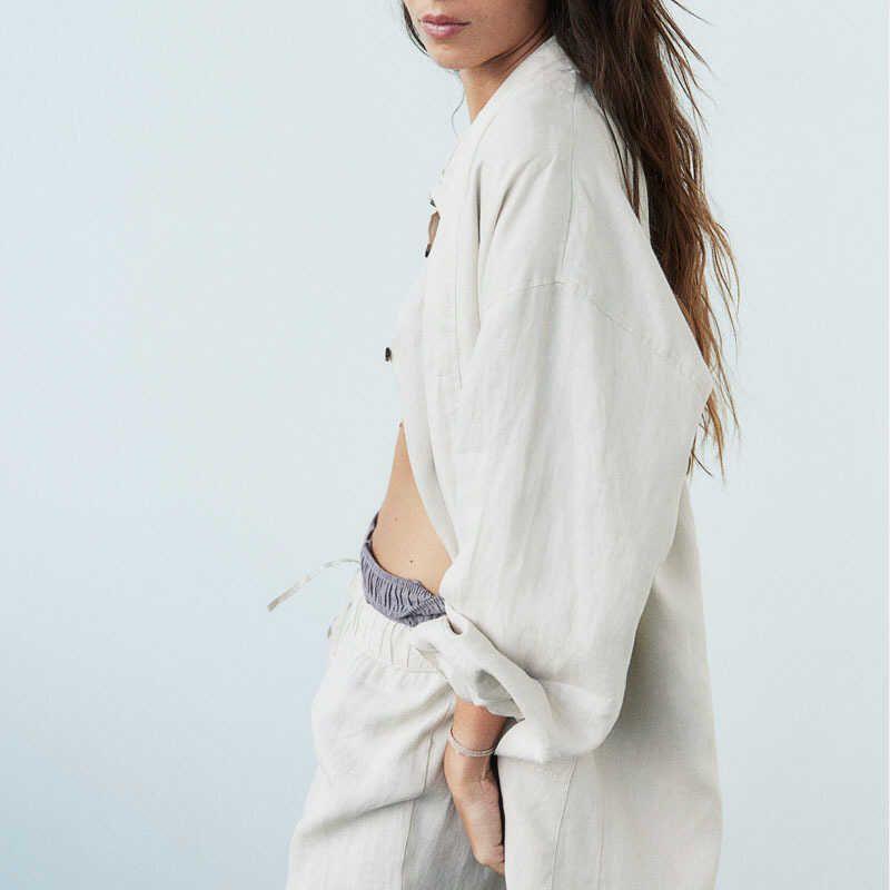 

Spring and Autumn Bathrobe Sauna Clothes Women Thin Nightgown Photography Long Couple Homewear Hotel Pajamas White 3XL