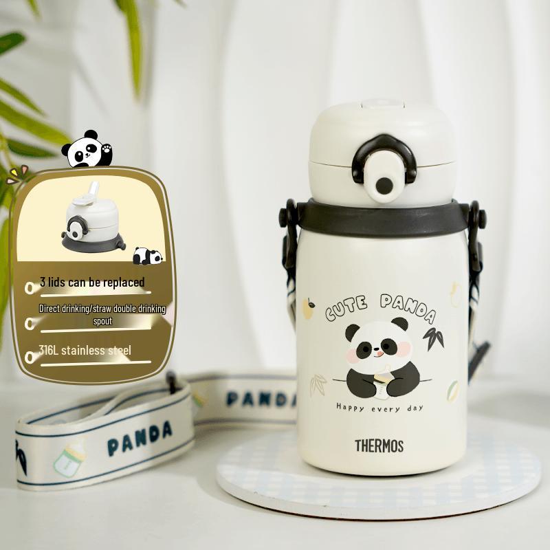 Thermos 316L Stainless Steel Kids Dual-Use Insulated Bottle