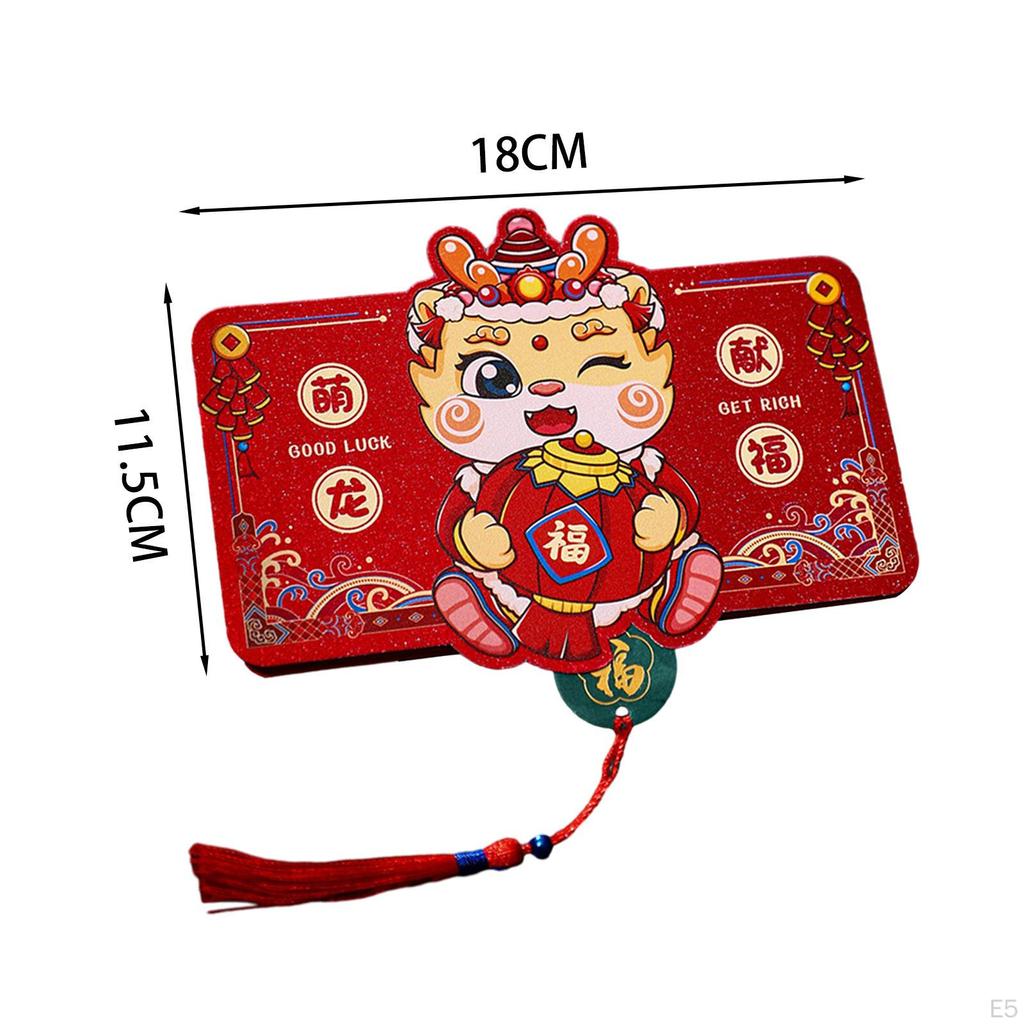 Chinese Year Red Envelope, Lunar Lucky Money Hong Packet