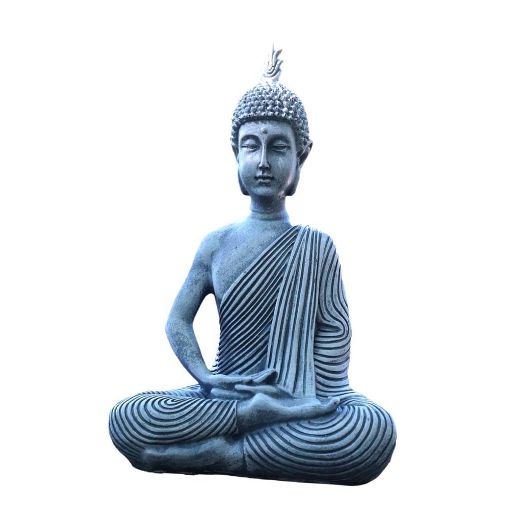 Buddha Sculpture Art Craft Fengshui Figurine for Festival Office Living Room