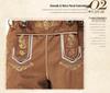 Traditional German Oktoberfest Men's Beer Festival Lederhosen