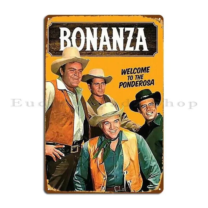 Ponderosa Metal Plaque Poster Living Room Cave Customized Pub Rusty Tin Sign Poster 20x30cm