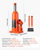 VEVOR Hydraulic Bottle Jack 4 Ton (8818.5 lbs) 194-379 mm Lifting Range, for Midsize Sedan, Midsize SUV, Van, Auto Repair & House Lift