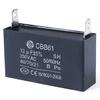 Black 12Uf Generator Capacitor Generator Cbb61 12Uf 50/60Hz 350Vac Fan Motor