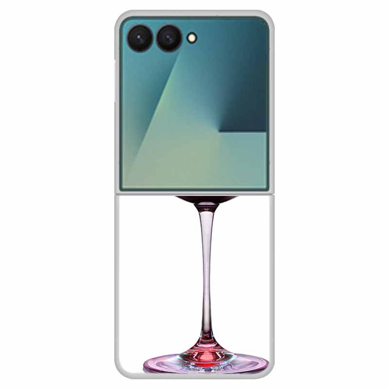 Phone Case For Samsung Galaxy Z Flip 7 5G Case ZFlip 7 Funda 6.9" Clear Plastic / PC Hard Coque For Samsung Galaxy Z Flip7 Cases