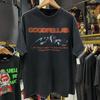 90. roky Goodfellas Promo Vzácne Vyblednuté Čierne Tričko Pánske Veľké Unisex Tričko