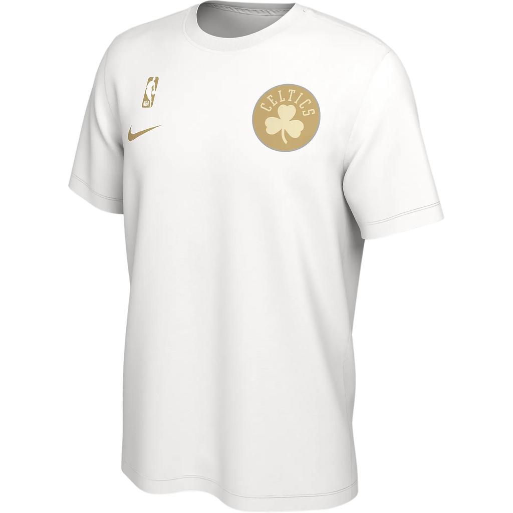 Nike Круглый вырез Прямой крой Пуловер с коротким рукавом Футболка Мужская Топы Белый II2632-100