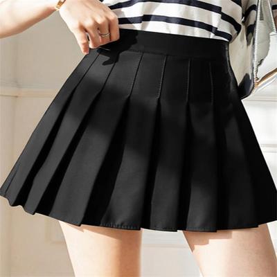 Pleated High Waist Mini Skirt Women Sexy White Micro Ladies Korean Style Summer Miniskirt Y2k  Skirt