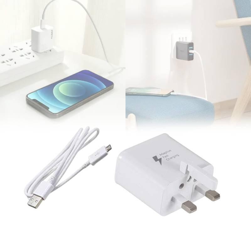 S8 S10 Charger Adapter With Fast Charging For Uk Plug Smartphones