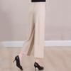 Summer High Waist Wide Leg Pants Women Clothes Casual Elastic Waist Plus Size Black Pants