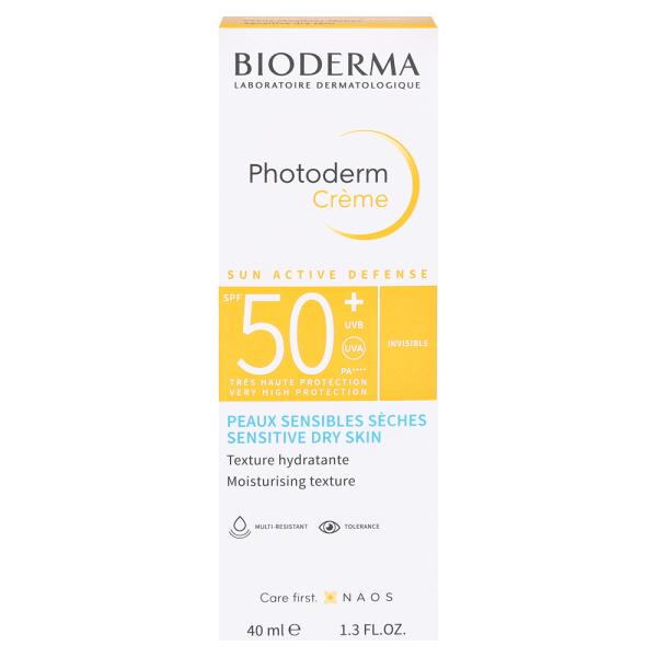 BIODERMA Sun Cream Photoderm Face SPF 50+ 40ml