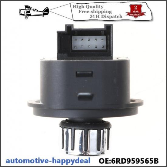 Rearview Mirror Adjust Knob Button Switch For VW POLO 6R 6C HATCBACK