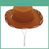 Cowboy Hat For Kids With Rope Detail And Sewing Craft For Dress Up Parties