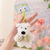 West Clothed Wear Highland White Terrier Dog Plush Toy Stuffed Animal Keychain