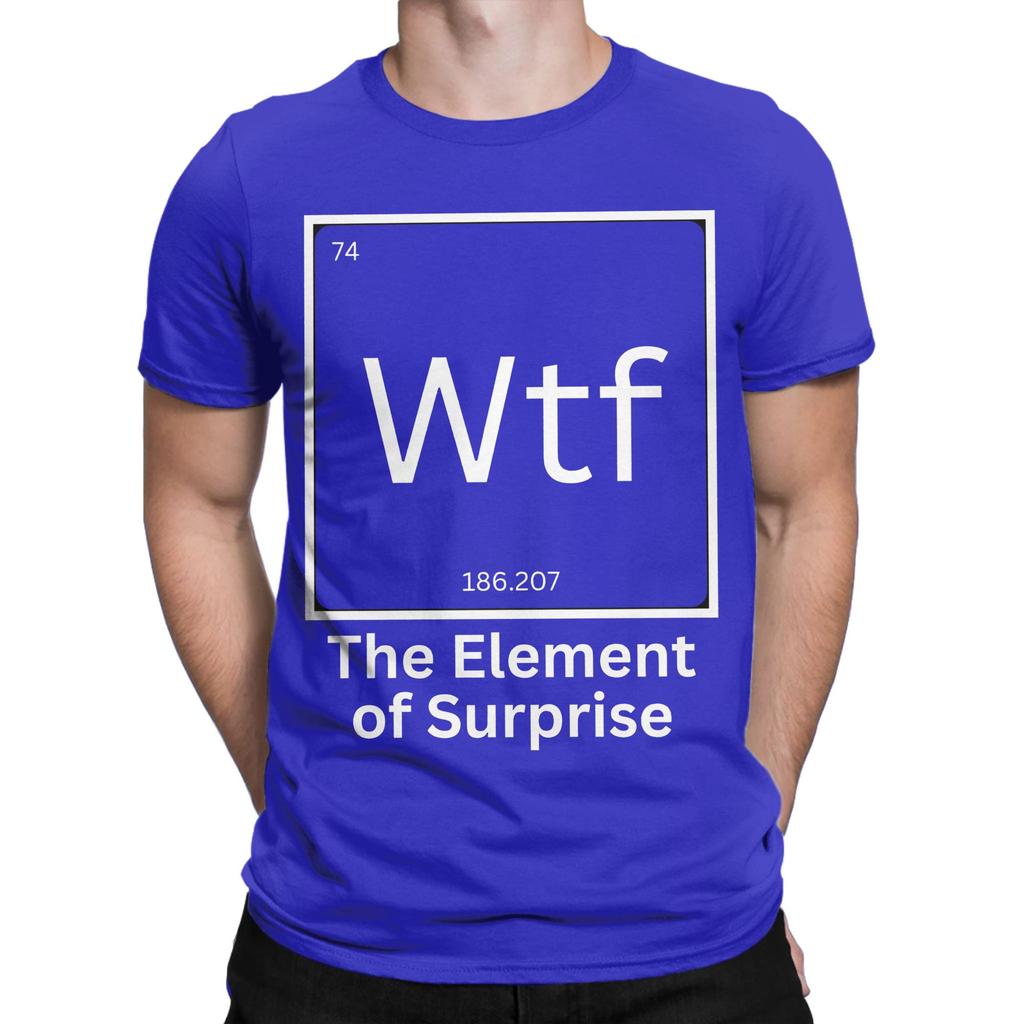 Leisure Wtf The Eleunisext Of Suprise Tshirts Unisex Crewneck Pure Cotton T Shirt Short Sleeve Tee Shirt Graphic Printed Tops