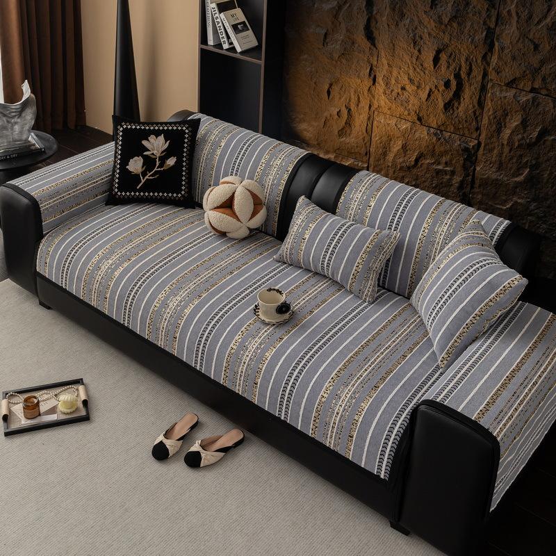 

Chenier Sofa Cushion New Four-Season Universal Light Luxury High-End Sofa Seat Cushion Non-Slip Cover Cover Cloth 70*70cm
