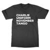 Charlie Uniform November Tango T-Shirt Funny Top Joke Shirt