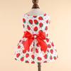 Thin Dog Dress Lightweight Princess Outfit Eye-catching Strawberry Costume  Party Dressing