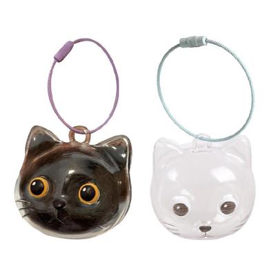 Cats Hair Keychain Cats Hair Storage Box Pendant Pet Lover Gift Pet Hair Keepsakes Keyrings Cats Furs Storage Bottle